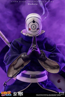 Rocket Toys 1:6 Naruto Madara Uchiha White Mask Version Figure [ROC-021]