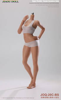 Jiaou Doll 1/6 Detachable Feet Female Body with Curvy Hip & Muscular Legs No Head [JOQ-20C]