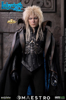 1/6 Infinite Statue  LABYRINTH JARETH THE GOBLIN KING THE 13TH HOUR EDITION GOLD Figure [IK-32525]
