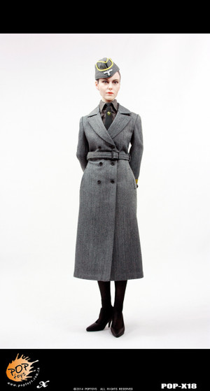 POP-X18] POP Toys WWII German Female Officer 1:6 Boxed Figure
