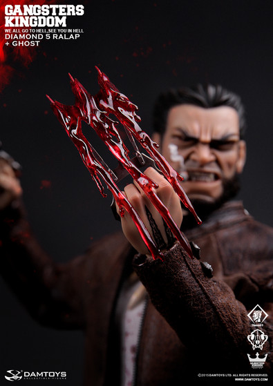 DAM TOYS Gangsters Kingdom GK011【未開封】 DAM-GK011] DAM TOYS Gangsters Kingdom Diamond 5-Ralap & The Wolf