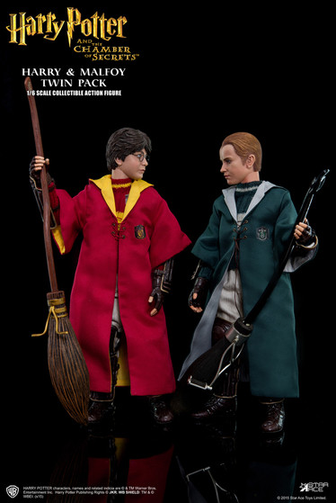 SA-0017] Star Ace Harry & Draco Malfoy Quidditch Twin Pack 1:6
