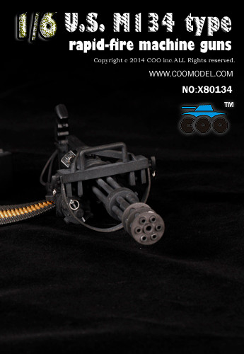 CM-X80134] COOMODEL - US M134 Rapid-Fire Machine Mini Gun (Metal