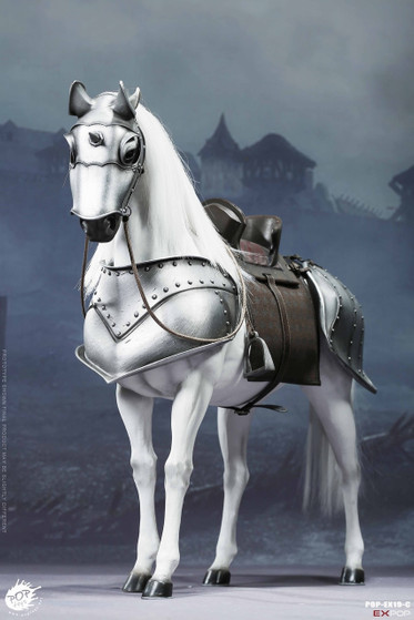 ACI toys WAR HORSE 馬 1/6スケール 白馬 ACI Toys 1/6 War Horse – White Horse for General H04 | 株式