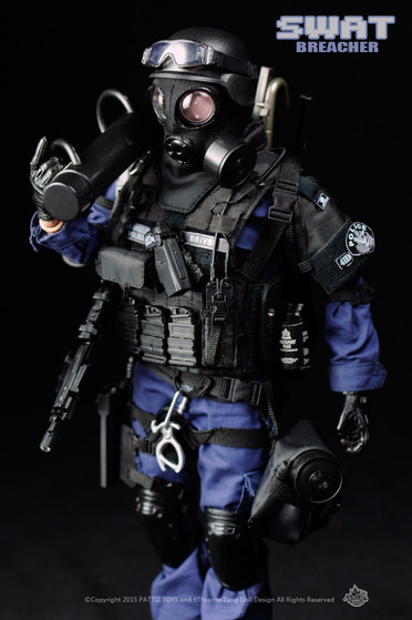 KH-NX01] KAD Hobby Pattiz 1/6 SWAT Breacher Boxed Figure - EKIA