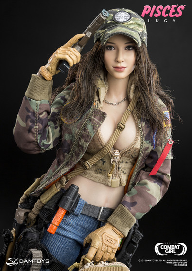 DAM-DCG004] DAM Toys Combat Girl Series Pisces Lucy Female Boxed