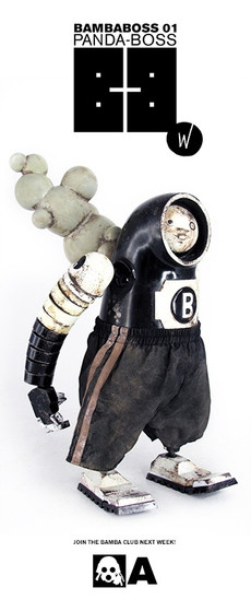 3A-BAMBB] THREEA 3A Bambaboss 01 Panda Boss 1/6 Vinyl Figure