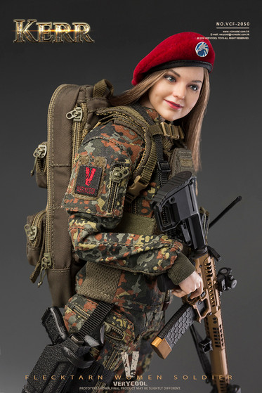 FLECKTARN KERR 1/6スケール女性兵士ミリタリー フィギュア 【公式通販】