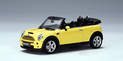 AUTO-54851] AUTOART 1/43 Mini Cooper S Cabriolet - Yellow - EKIA