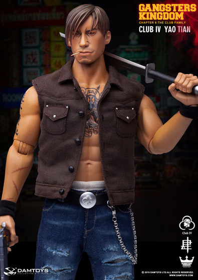 DAM-GK019A] 1:6 Club 4 YaoTian Figure in Gangsters Kingdom by DAM
