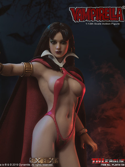 PL2019-130] Vampirella 1:12 Scale Figure by TBLeague Phicen - EKIA
