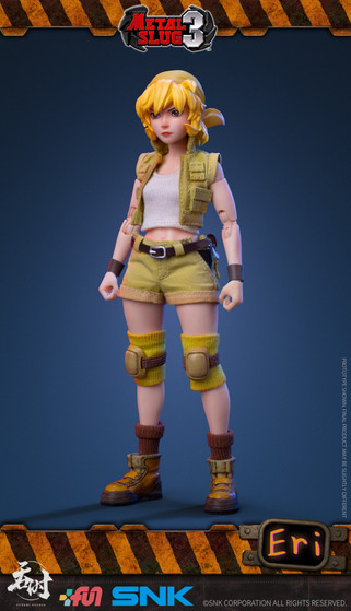 Tunshi Studio 1/12 SNK METAL SLUG III Eri Kasamoto Figure [TSS-007