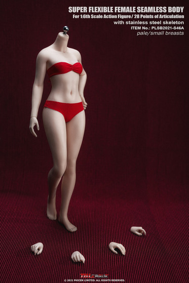 TBLeague Phicen 1:6 Small Breasts Seamless Pale Body with Attached