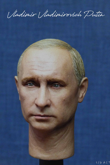 1:6 Wolf King Putin Action Figure Head [WK-T012] - EKIA Hobbies