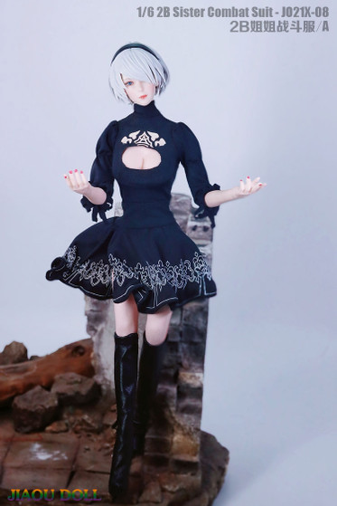 1/6 Scale Jiaou Doll Black Combat Gear [JD-21X-08A] - EKIA Hobbies
