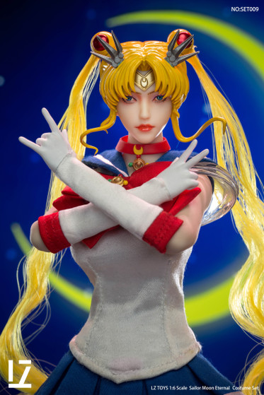 LZ TOYS Classic Edition Moon Warrior Head Carving & Costume [LZT