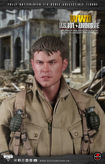 1/6 Soldier Story WWII U.S. 101st Airborne DIV. 1st