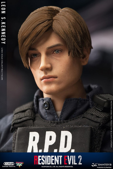 Resident Evil 2 Leon S. Kennedy フィギュア Biohazard Resident Evil 2 Remake Leon S. Kennedy Statue Figur
