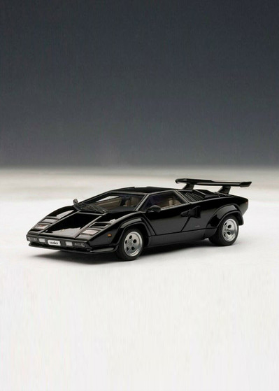 AUTOart 1/43 Lamborghini Countach 5000 S Black [AUTO-54532] - EKIA