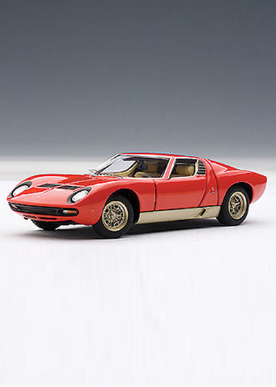 AUTOART 1/43 Lamborghini Miura SV Red with Openings [AUTO-54543