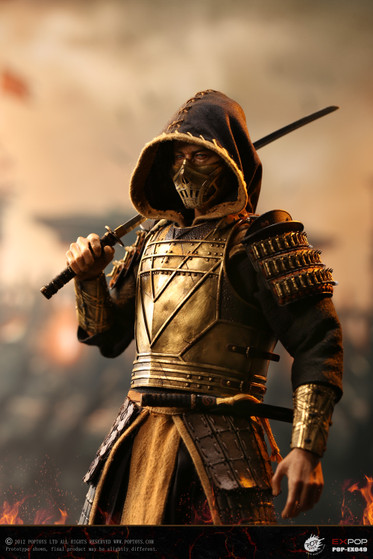 Pop Toys Pop-EX049 スコーピオン 1/6 フィギュア POP Toys 1/6 Representative from Hell Warrior Scorpion