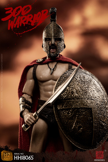 HH model 300 Sparta Warriors 1:12 Scale Figure [HY-HH18065] - EKIA