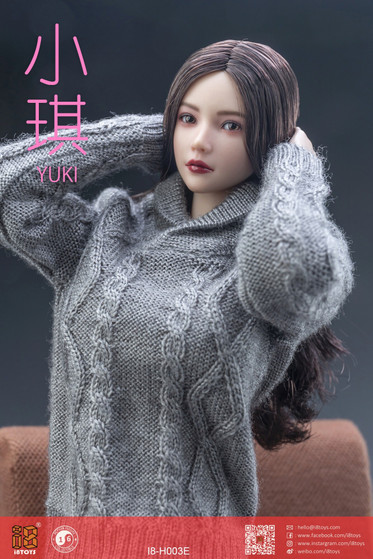 i8TOYS 1/6 Female Head Yuki [i8-H003E] - EKIA Hobbies