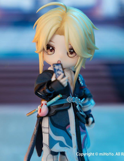 15 CM Tall PICCODO Honkai Impact Star Dome Railway Yanqing Action