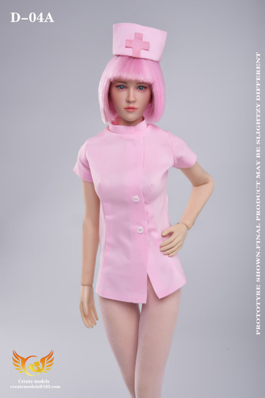 1/6 Create Models Sexy Nurse Clothing Set [CMD-D04AS] - EKIA Hobbies