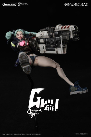 Romankey X COWL 1:12 Gun Girl Action Figure Deluxe Edition