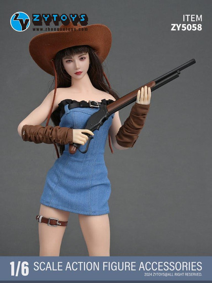 ZY Toys 1/6 Western Cowboy Set with Weapon Set [ZY-5058A] - EKIA