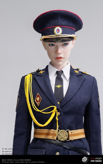 POPTOYS 1/6 ロシア警察官＆馬 フルセット EX055＆EX057 送料無料 1/6 POPTOYS EX055 ロシア騎馬警察 欧米美人女性フル