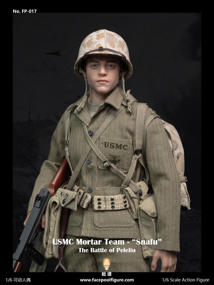 Facepool 1:6 WWII US Mortar Team Snafu Acton Figure [FP-017A]