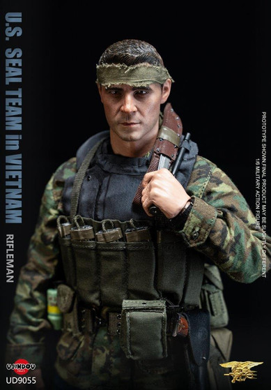 UJINDOU 1/6 U.S. SEAL Team Rifleman in Vietnam Action Figure [UD