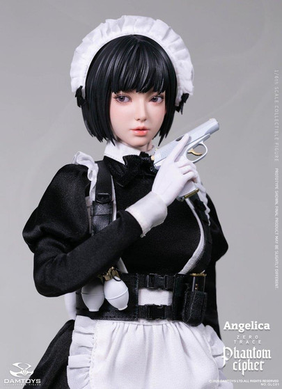 DAM Toys 1/6 PHANTOM CIPHER: ZERO TRACE ANGELICA Action Figure