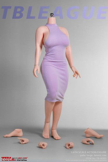 TBLeague Phicen 1:6 Super-Flexible Female Seamless Pale Body