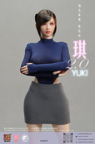i8TOYS 1/6 Yuki 2.0 Jumpsuit & Bodycon Mini Skirt Costume [I8