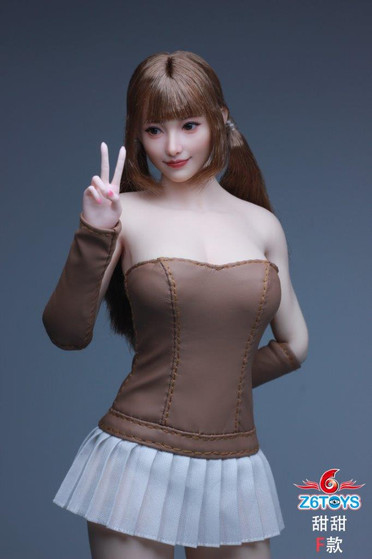 Z6 Toys 1/6 Asian Beauty Head Sweetie for Girls Figure [Z6T-021F