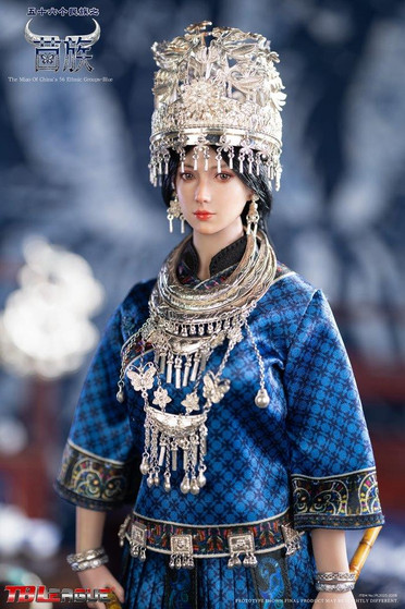 TBLeague 1/6 The Miao of China's 56 Ethnic Groups “Blue” Figure