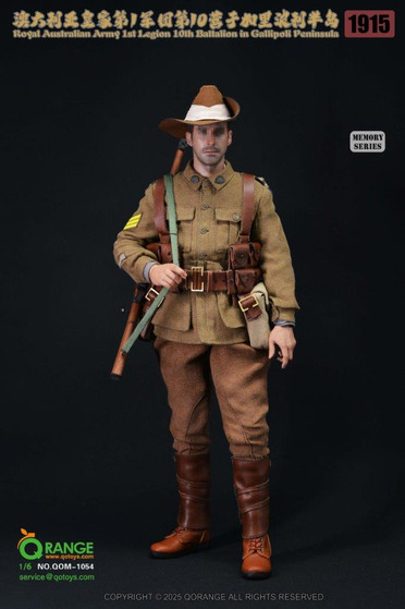 QO Toys 1/6 Royal Australian Army 1st Legion 10th Battalion in Gallipoli Peninsula 1915 [QOM-1054]