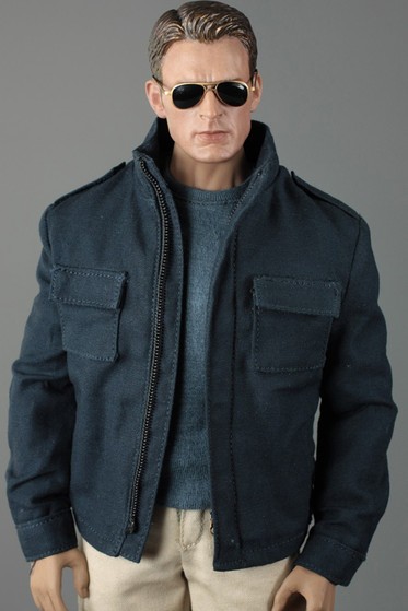AFS Toys 1:6 Men’s Work Jacket Blue [AFS-X009B]
