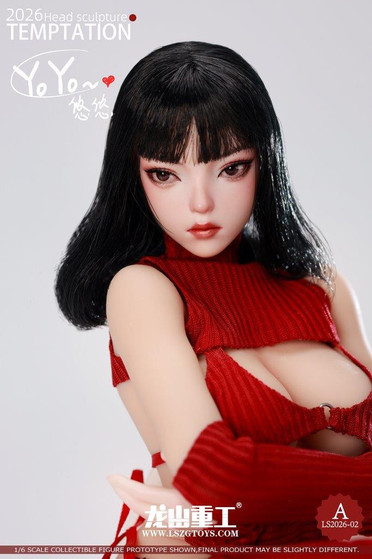 Long Shan Jin Shu 1/6 YOYO Temptation Female Head [LS-ZG2026-02A]