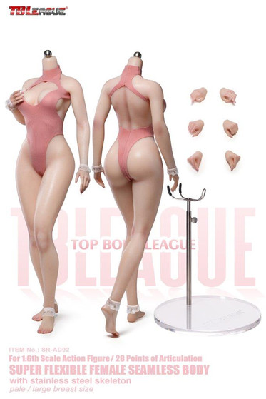 TBLeague Platinum Silicone Collector’s Edition Bunny Girl Body, Pale Skin, Head Sculpt Not Included [PL-TBSR02]