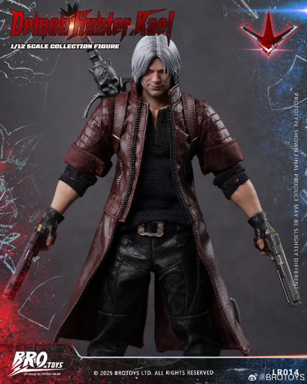 BROTOYS 1/12 Demon Hunter Kael Collectibles Figure [BRO-LR014]