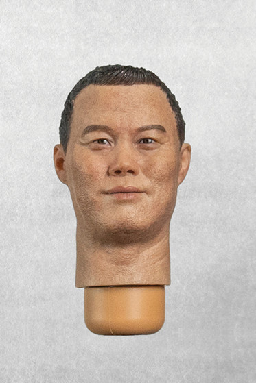 1/6 Facepoolfigure Asian Male HeadSculpt with Smile Expression [FP-H010]