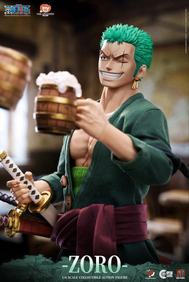 ONEPIECE ゾロ ラバストセット Rocket Toys 1:6 One Piece Zoro Deluxe Version Figure [PP-200595D
