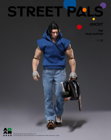 Adam 1/12 STREET PALS GHOST the FEAR HUNTER [ADS-001]
