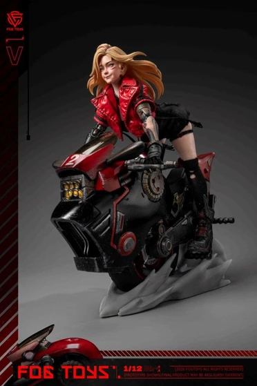 FOGTOYS 1/12 Biker Girl and Motorcycle Set [FOG-EA03]