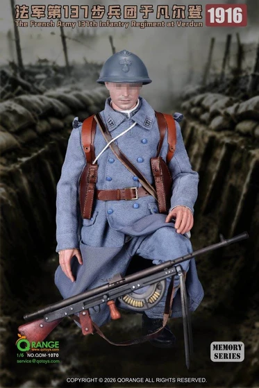QO Toys 1/6The French Army 137th Infantry Regiment at Verdun 1916 [QOM-1070]