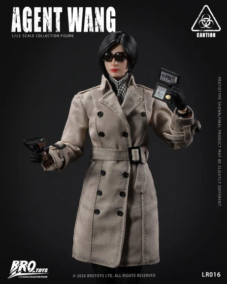 1/12 BroToys Agent Wang Female Action Figure [BRT-LR016]